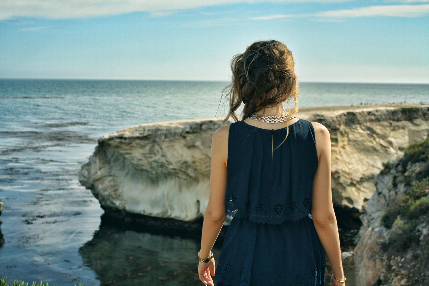 Navy Blue Dress