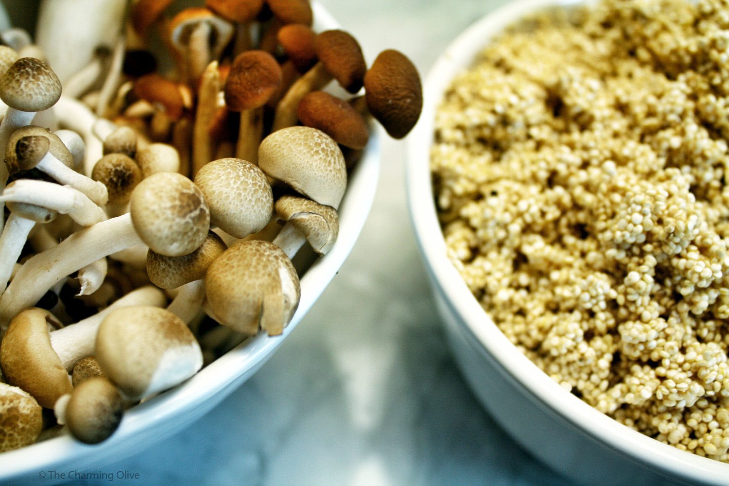 Quinoa Risotto with Mushrooms and Truffles Recipe