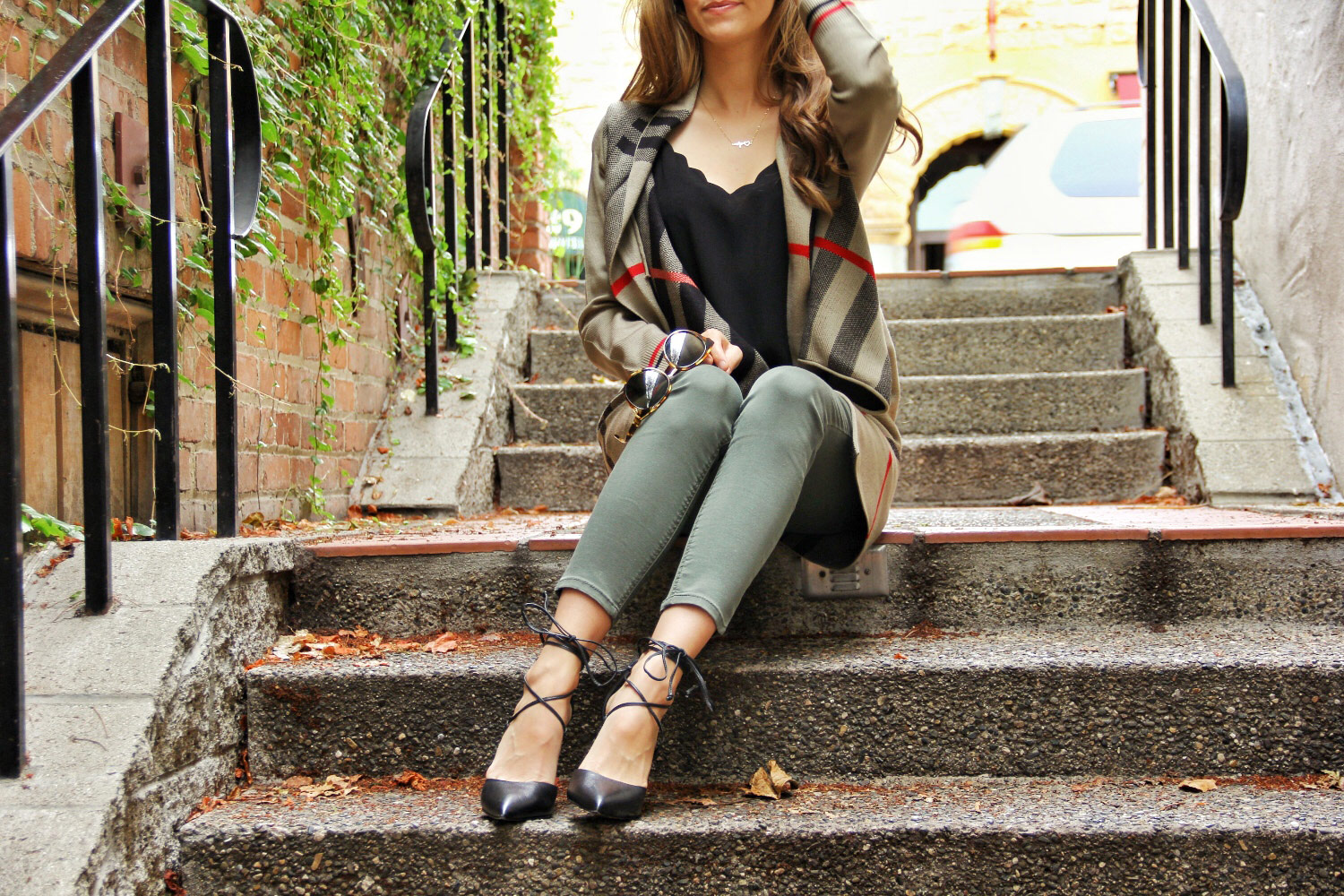 Fall Hues, Green Outfit, Fall Outfit
