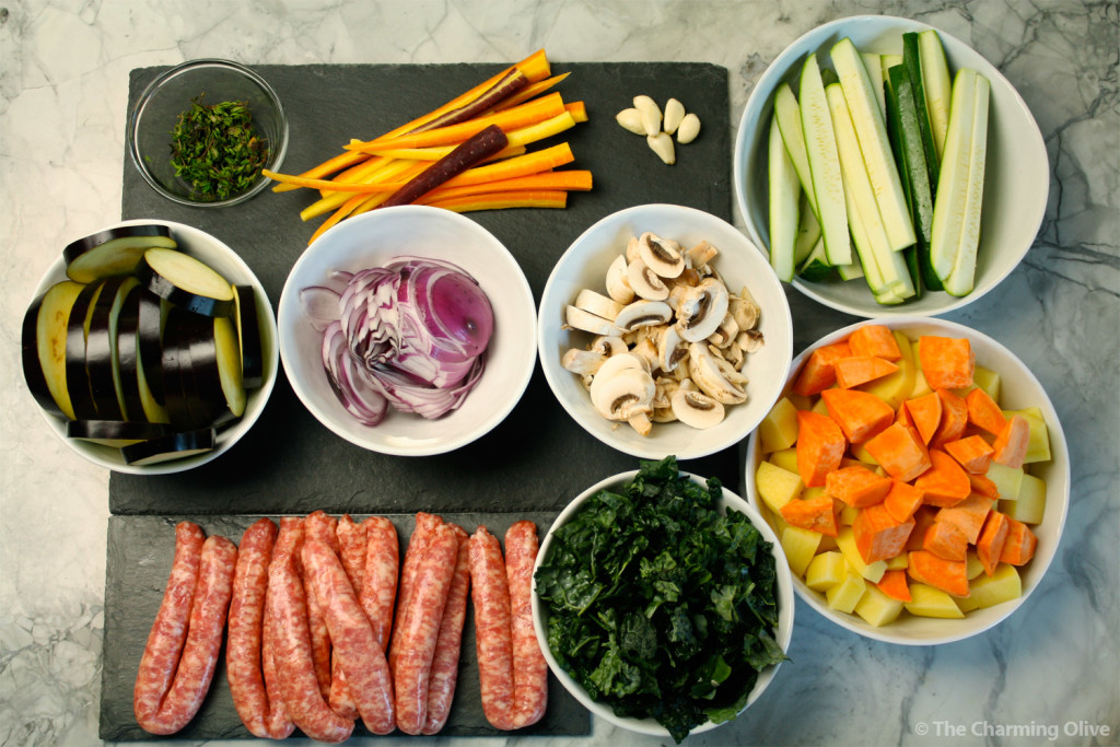 Sausage & Vegetable Medley