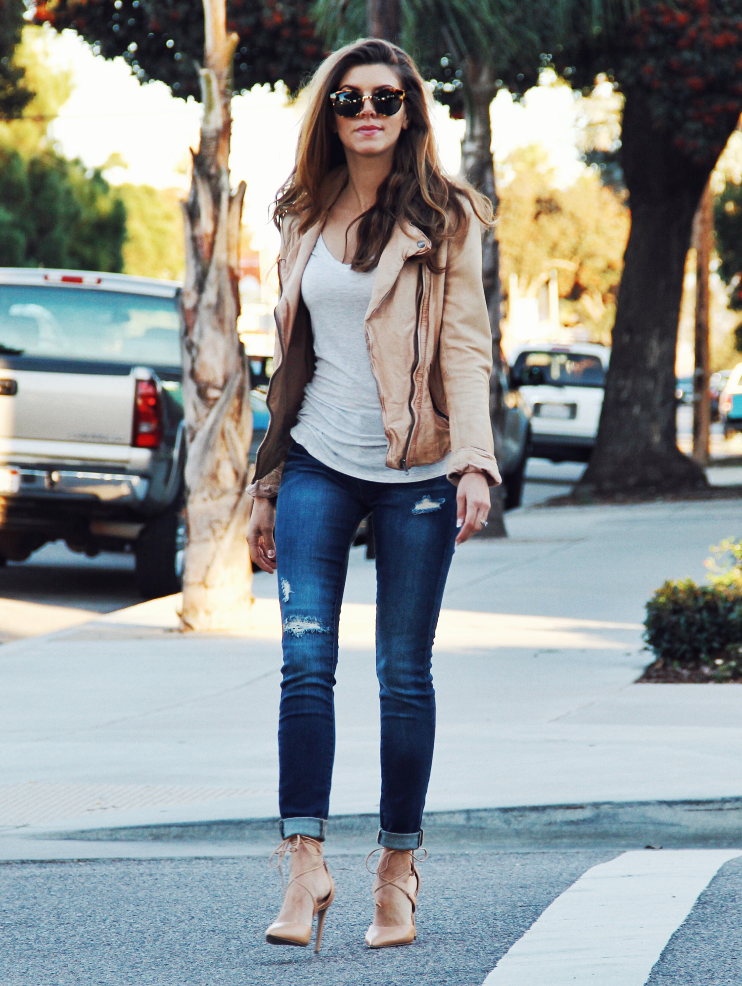 Casual in Blush Tones