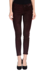 Maroon Leather Pants