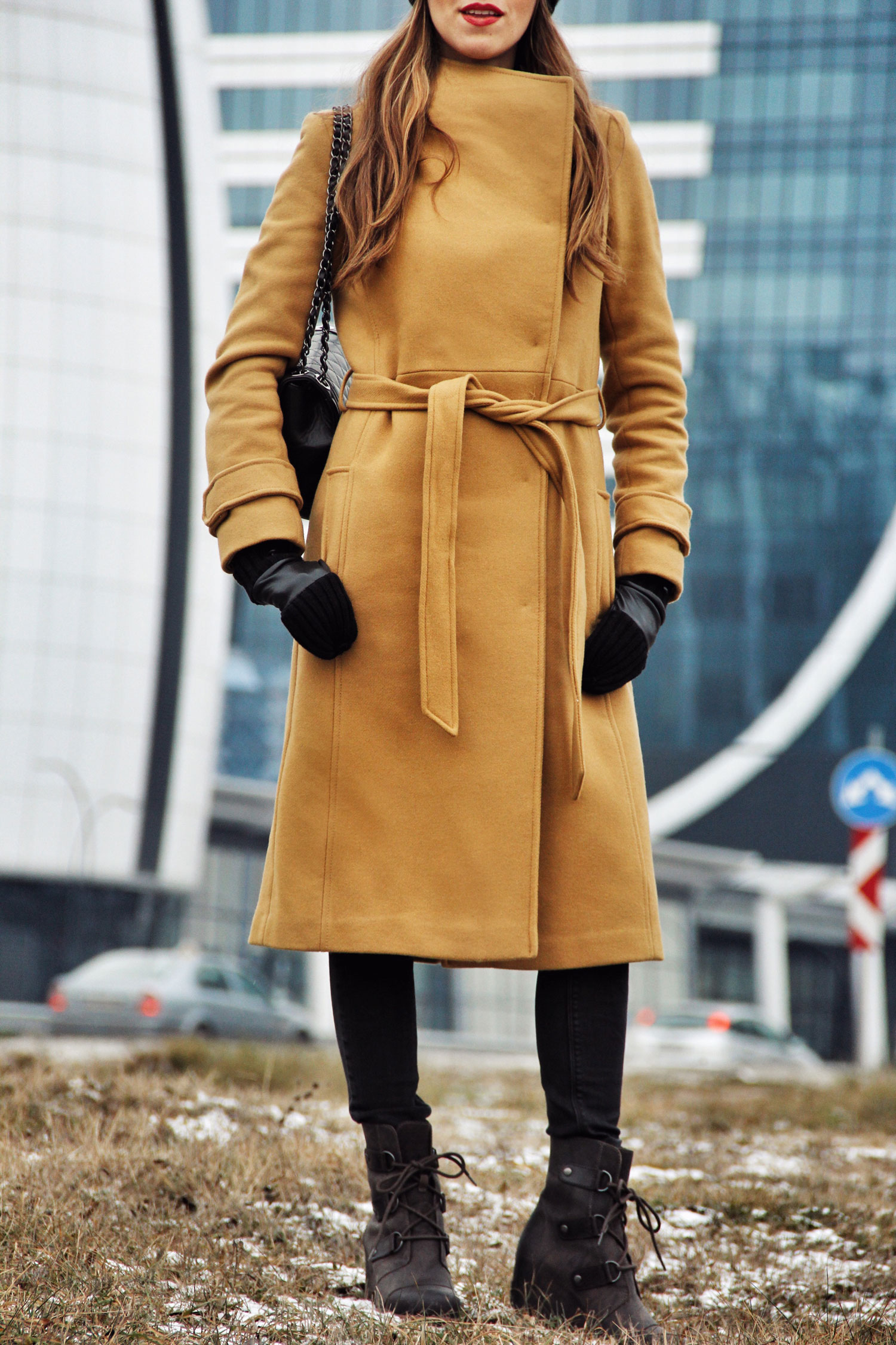 Asos Tan Wool Coat