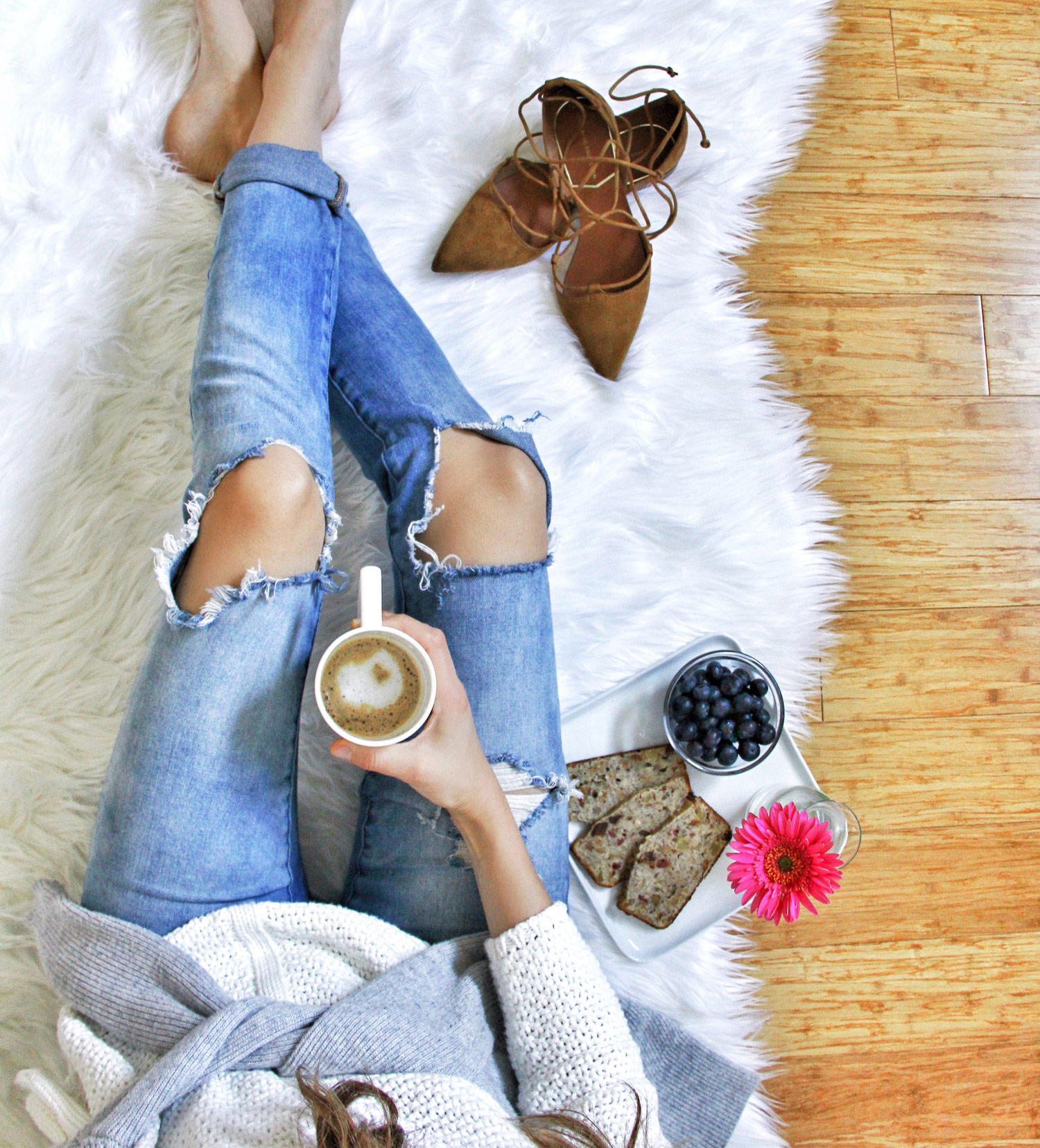 Monday Mood, Denim and Coffee, Outfit Details