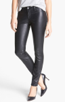 Faux Leather Skinny Jeans