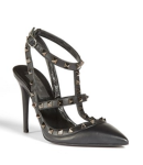 Valentino Noir Rockstud Pumps