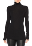 Black Cashmere Turtleneck