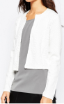 White Blazer, Embroidered Blazer, Asos Blazer