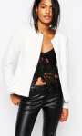 White Blazer, Embroidered Blazer, Asos Blazer