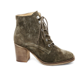 Green Suede Booties, Steve Madden James Booties