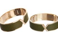 Green & Gold Cuff