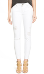 White Denim, Paige Denim, White jeans distressed