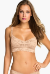 Nude Bralette, Lace Nude Bralette