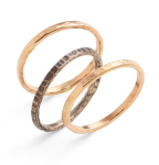 Stackable Hammered Rings