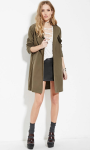 Long Olive Jacket,