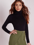 Long Sleeve Bodysuit, Turtleneck Bodysuit