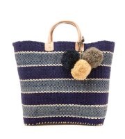 Blue Beach Tote