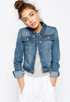 Asos Denim Jacket Blue