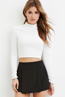 White Crop Top