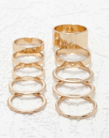 Gold Ring Set